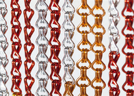 2 мм Алюминиевая металлическая сетка Занавес цепочка коврики Ткань Декоративное использование