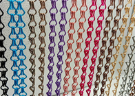 2 мм Алюминиевая металлическая сетка Занавес цепочка коврики Ткань Декоративное использование