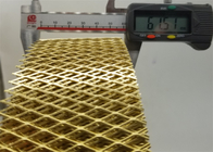 18 мм размер сетки расширенный металлический лист медь долговечная прецизионная конструкция