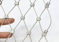 Безопасная стена здания сетки кабеля веревочки провода нержавеющей стали с отверстием диаманта 38*38мм
