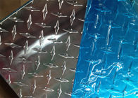 Выбитая OEM толщина листа 0.2mm проступи диаманта алюминиевая
