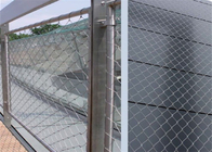загородка нержавеющей стали отверстия 316 диаманта сетки веревочки провода безопасности лестниц 6mm