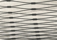 балюстрада сетки веревочки нержавеющей стали 304 10x10cm раскрывая 316 сплетенная