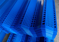 Пиковая загородка Windbreak 3 обшивает панелями сеть перерыва угольной пыли ветра 900mm голубую