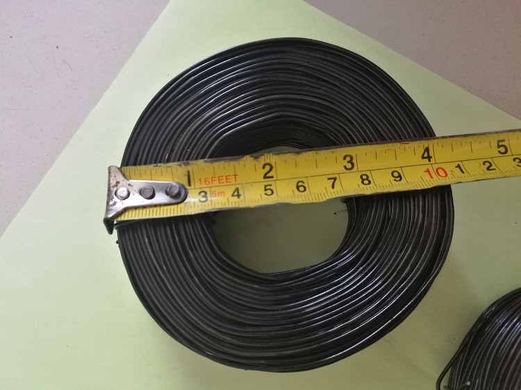 черный обожженный провод связи арматуры провода связи пакета пояса 16Gauge стальной для связывать rustproof