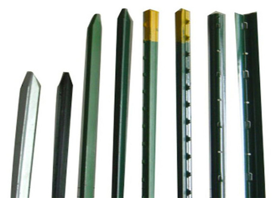 тип тип тип столба t загородки металла зеленого цвета длины 2m y u