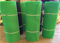 крен сетки полипропилена зеленого цвета апертуры 0.6cm пластиковый