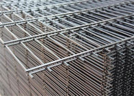 Покрытая Пвк двойная загородка ячеистой сети, прочный ограждать сетки металла легкий устанавливает