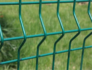 Таможня 3Д 3 складывает провод покрытый пластмассой ограждая цвет травы панелей зеленый