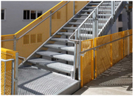 Анти- пефорированная выскальзыванием проступь лестницы сетки металла горячая окунутая гальванизированная для дорожки