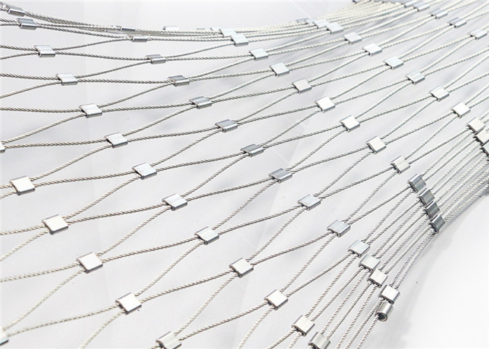 Высокопрочный ломать нержавеющей стали сетки веревочки провода устойчивый для спортивной площадки